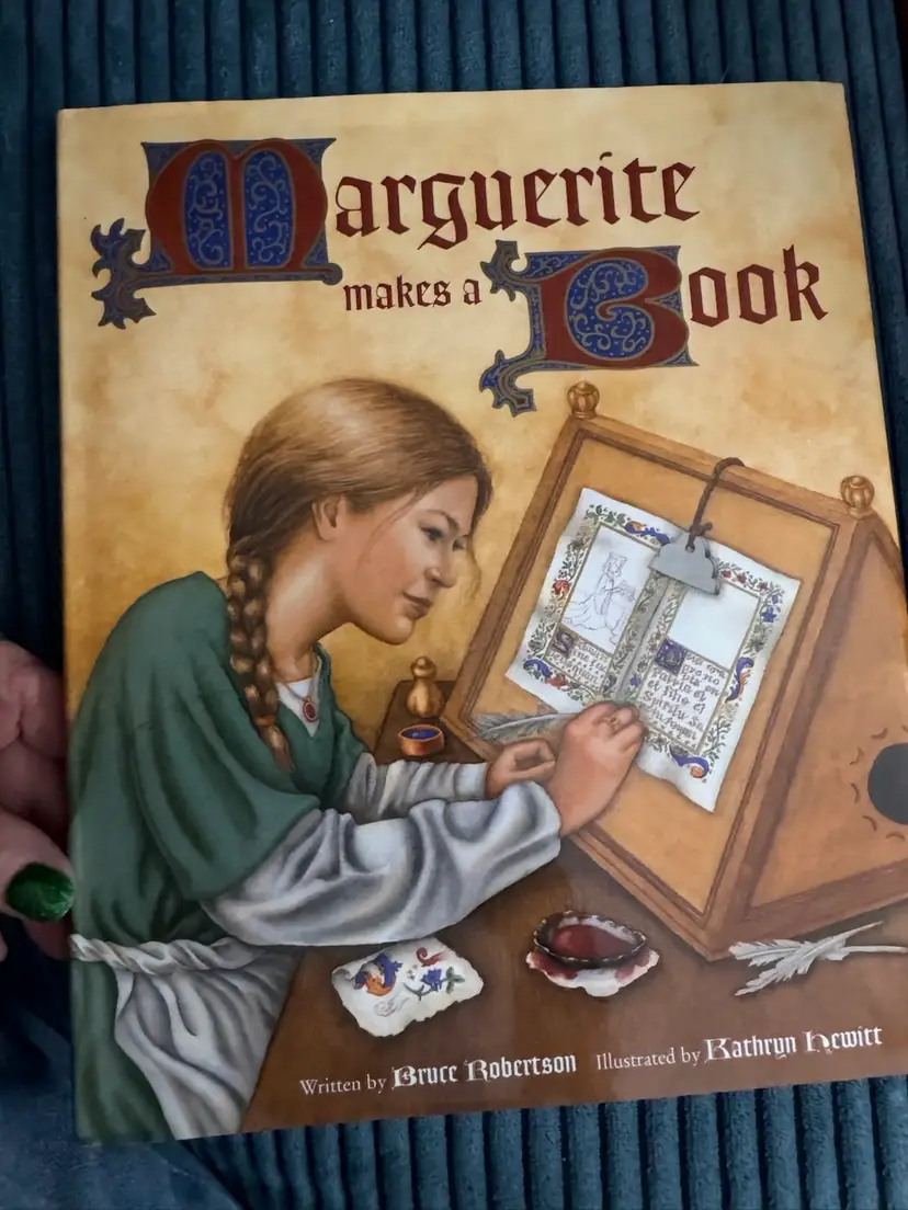 #18126 - Children’s Book ‘Marguerite Makes A Book’ By Bruce Robertson