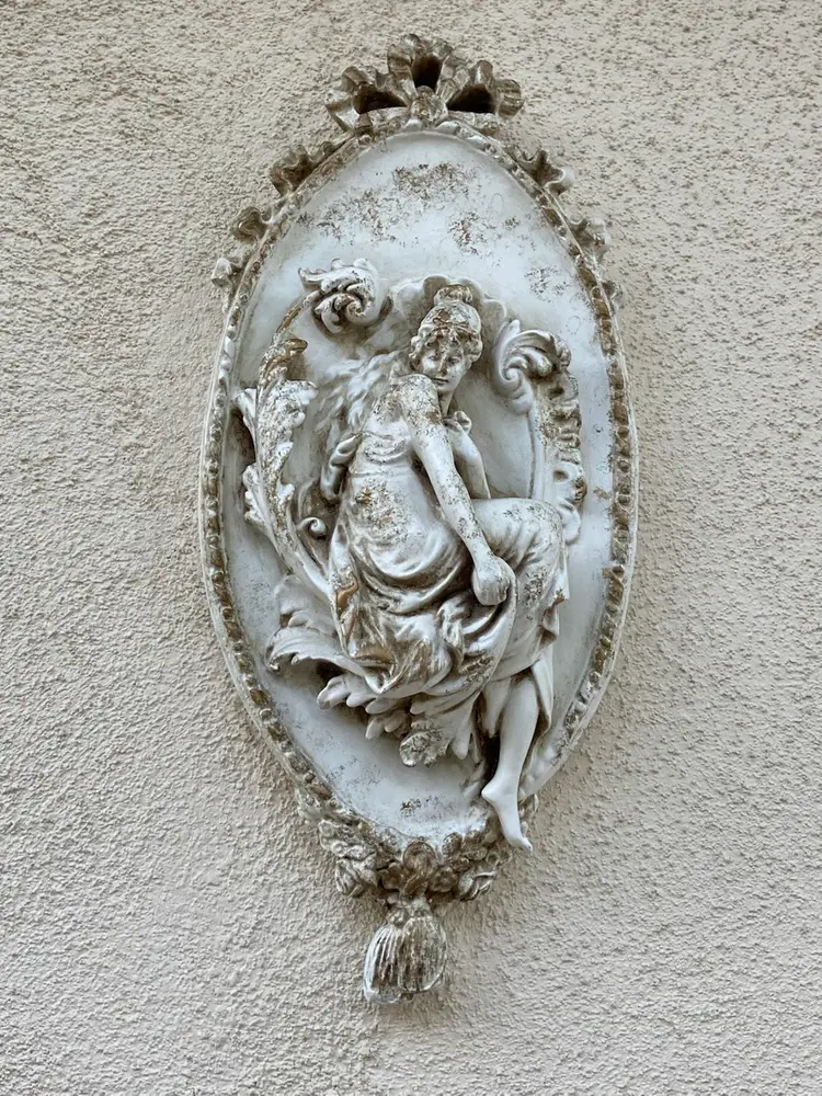 Wall Sculpture Decor Juliet Romeo Renaissance Set Resin Plaster 3D