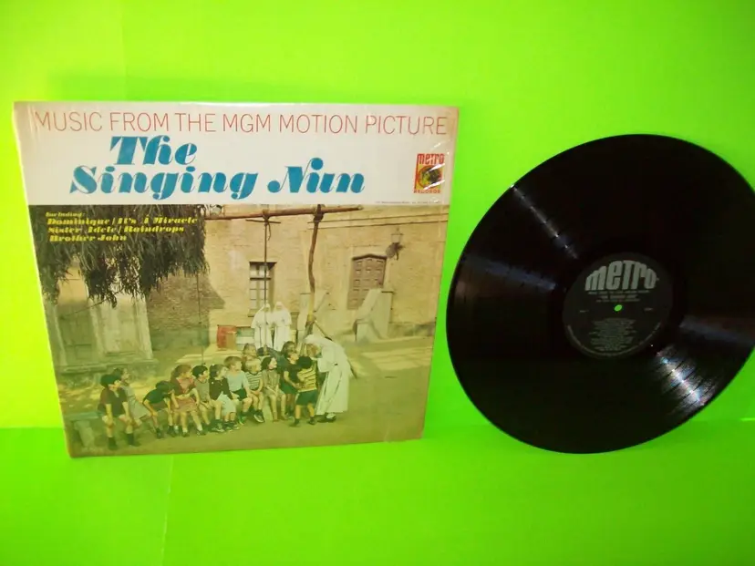 The Singing Nun Joe Cain And His Orchestra Music From The MGM Motion Picture LP