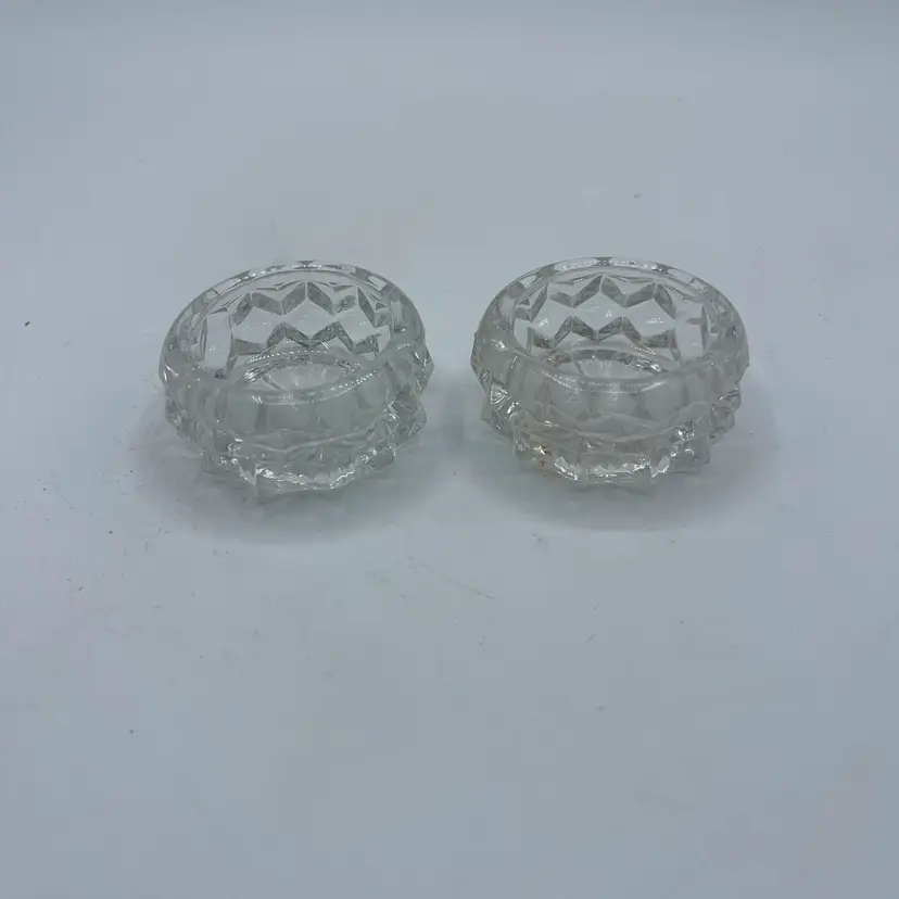 13-2 Salt Cellars Larger 2” Great For Paperweights Or Marbles