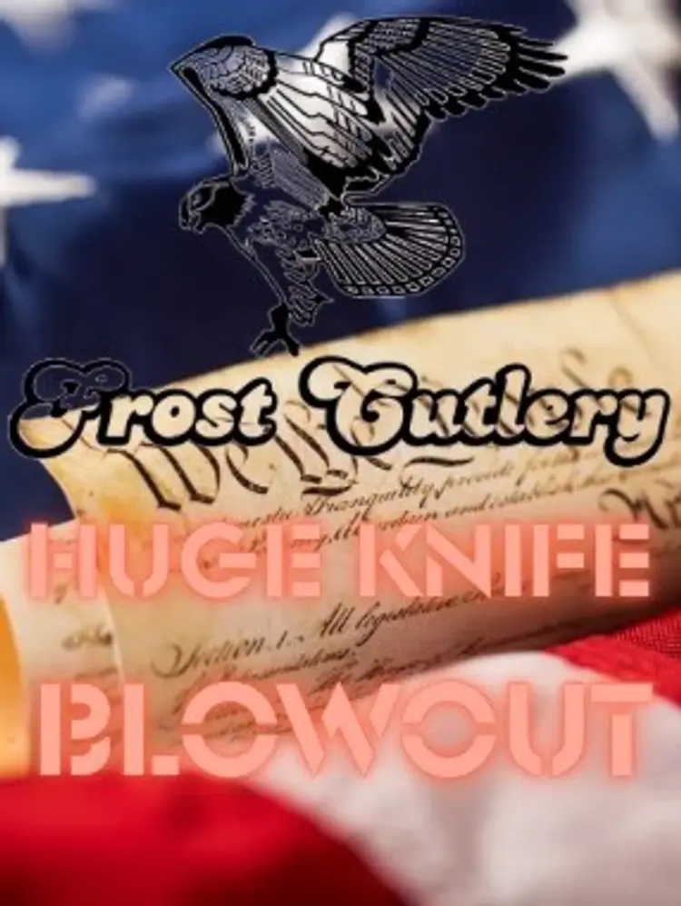 Huge Knife Sale! $2 Start, Reduced Shipping And Sudden Death!