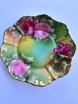 RS Prussia  Rose Plate