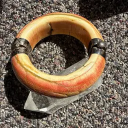 Warthog Tusk Dowry Bracelet Antique African