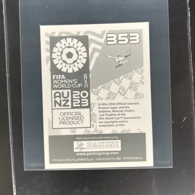 Jill Roord 2023 Panini Women’s World Cup Sticker Netherlands Soccer Card