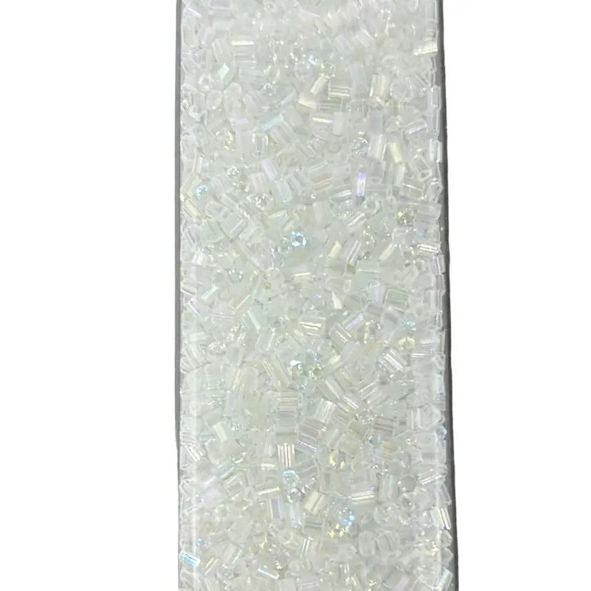 Crystal Rainbow Bead Treasures #1 Hexagon Glass Beads