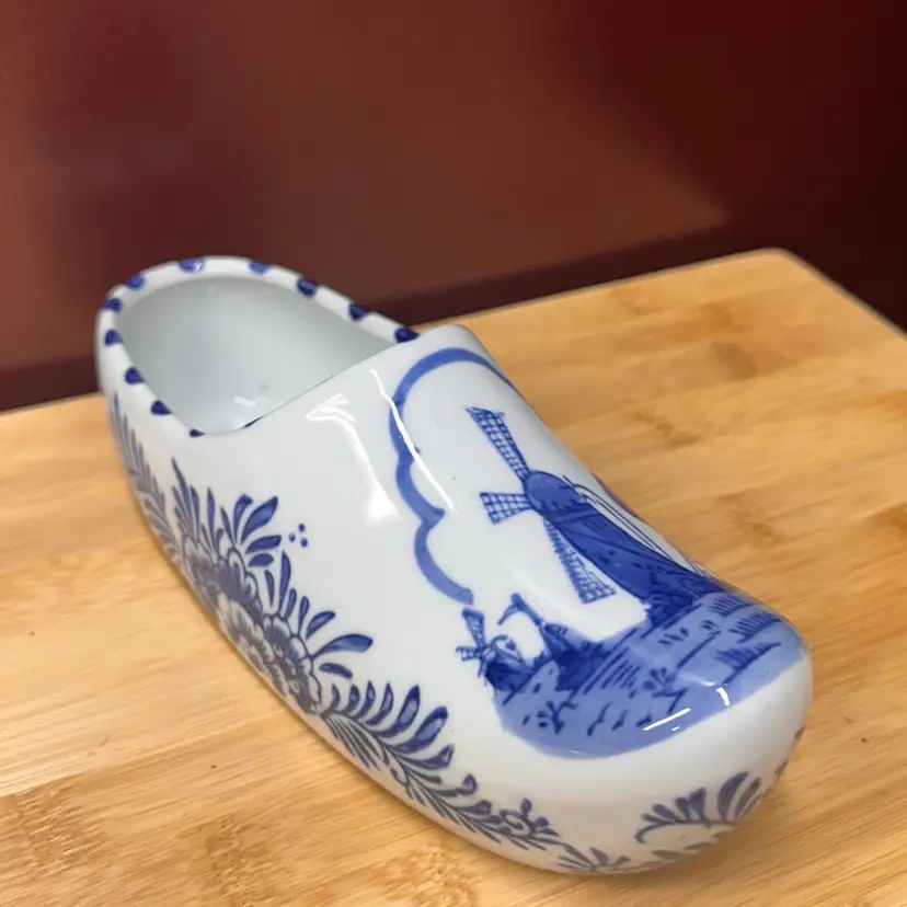 Delft Style Clog Planter