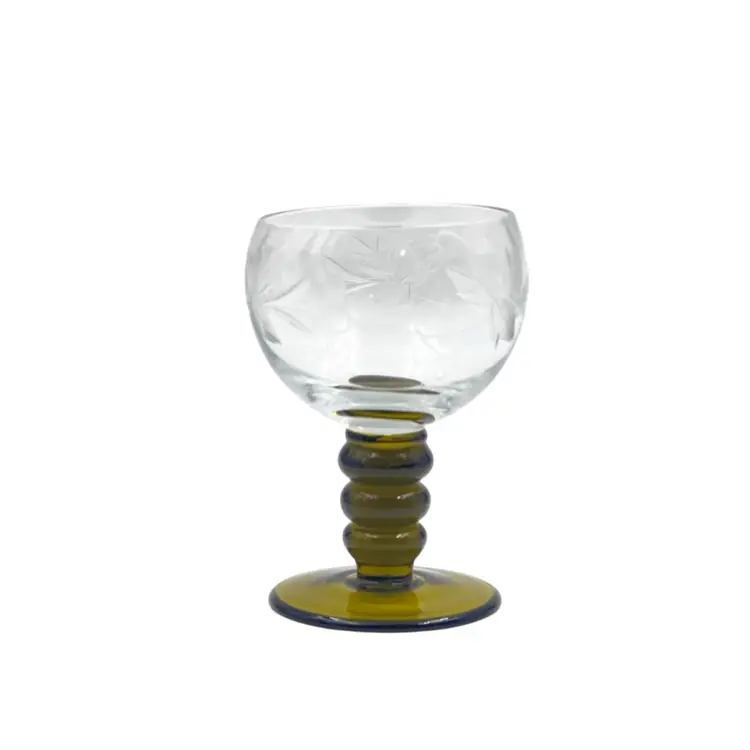 SINGLE ROEMER 
RHINE CORDIAL 
German Toasting Glass