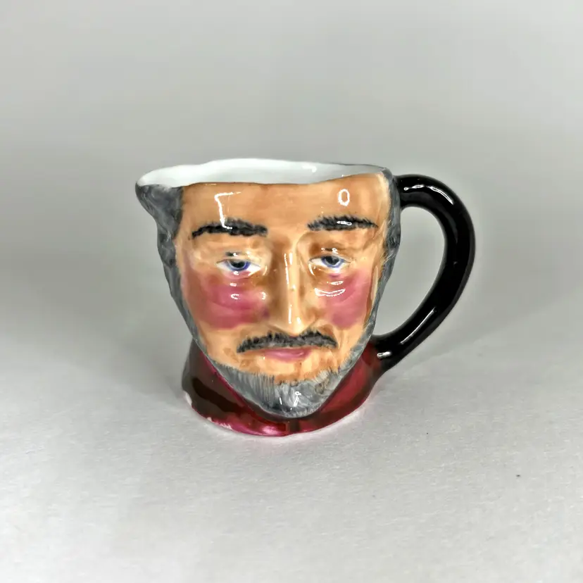 Thorley Toby Francis Drake Mug Mini Jug Bone China Made England Vintage