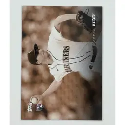 George Kirby 2022 Topps Black & White Sepia /75 Seattle Mariners