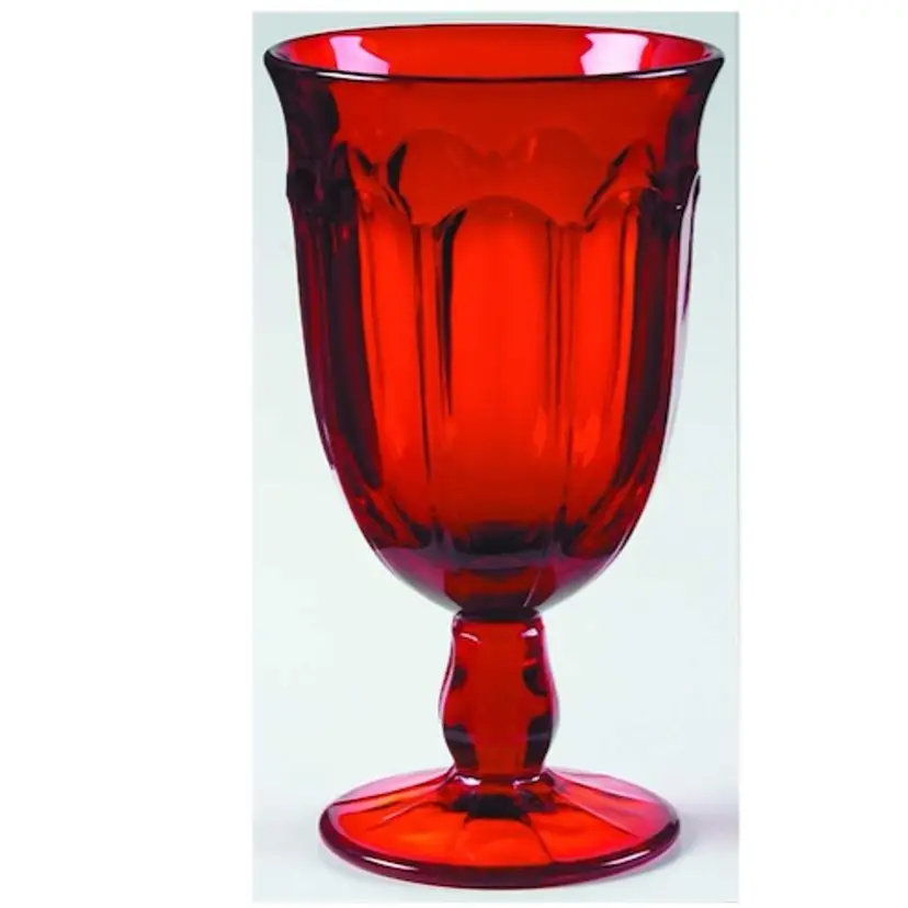Noritake Red Provincial Iced Tea Glasses - Set Of 6