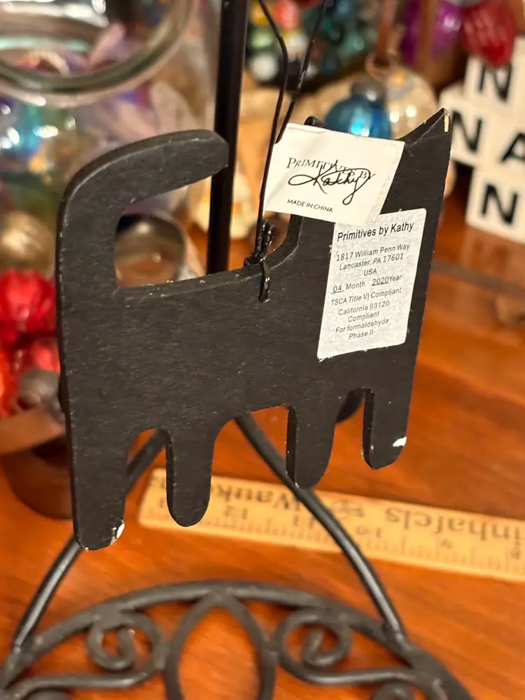 Black Cat Ornament