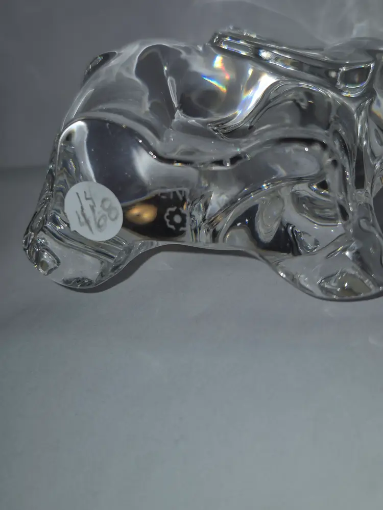 Lenox Clear Crystal Elephant Figurine,