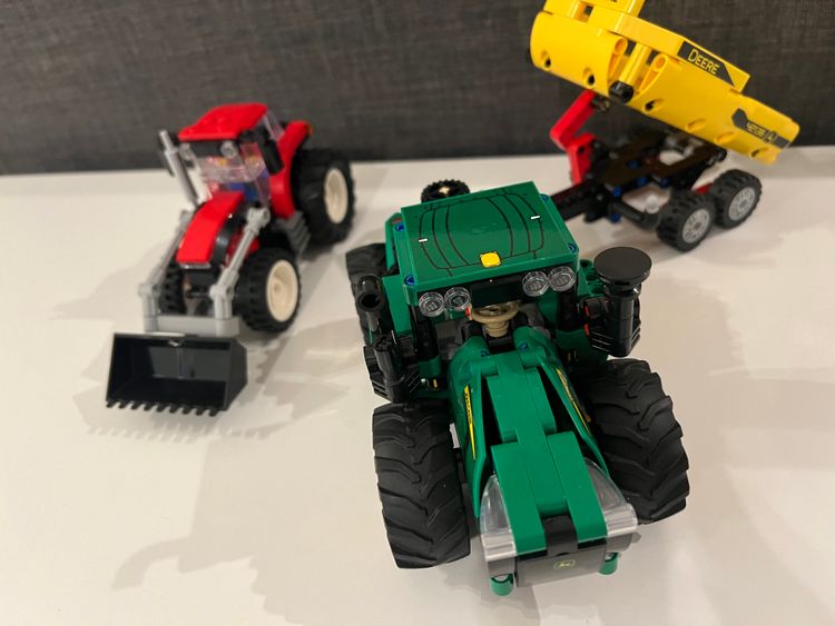Lego Tractor Bundle 60287 (City) 9620R (Technic) USED - Both Retired