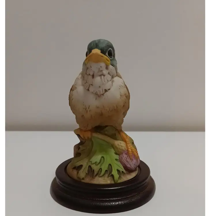 Vintage Porcelain Baby Gold Finch By Andrea Sadek #6350