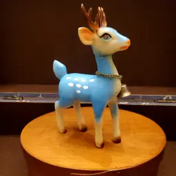 Vintage rubber deer