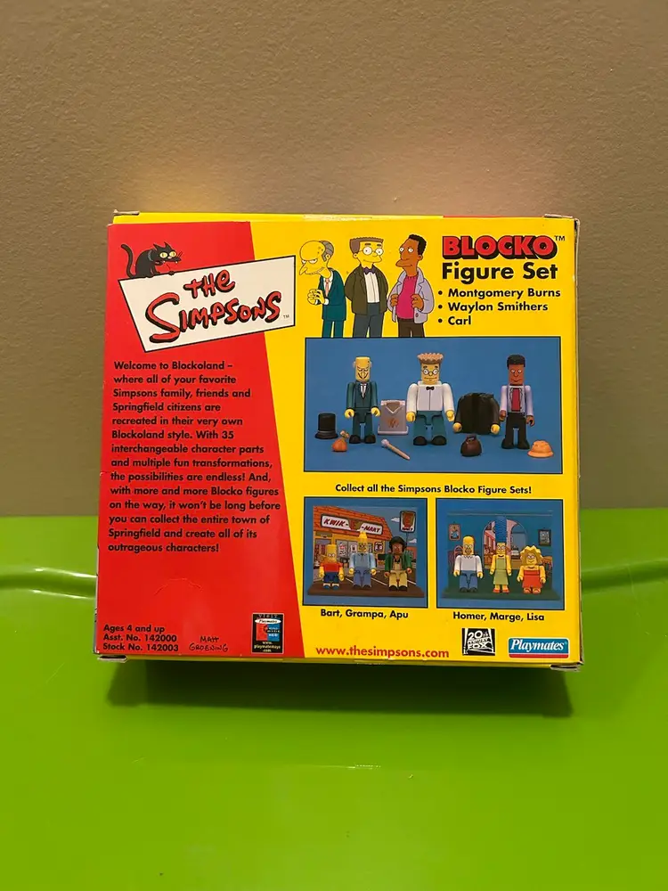 The Simpsons Blocko Set