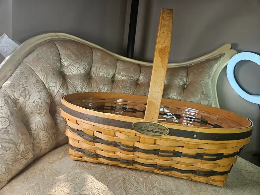 Longaberger Hospitality Basket Traditions Collection 1998 Edition with Protector