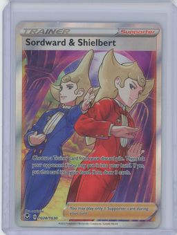 Pokémon Sword & Shield Silver Tempest Sordward & Shielbert FA TG28/TG30