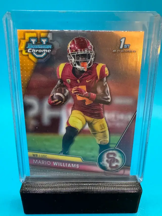 Mario Williams 1st Bowman Chrome U USC Trojans
