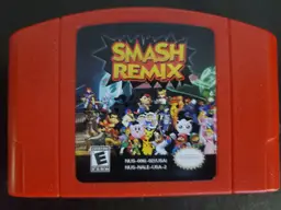 Super Smash Bros Remix N64 Nintendo 64 Video Game Cartridge