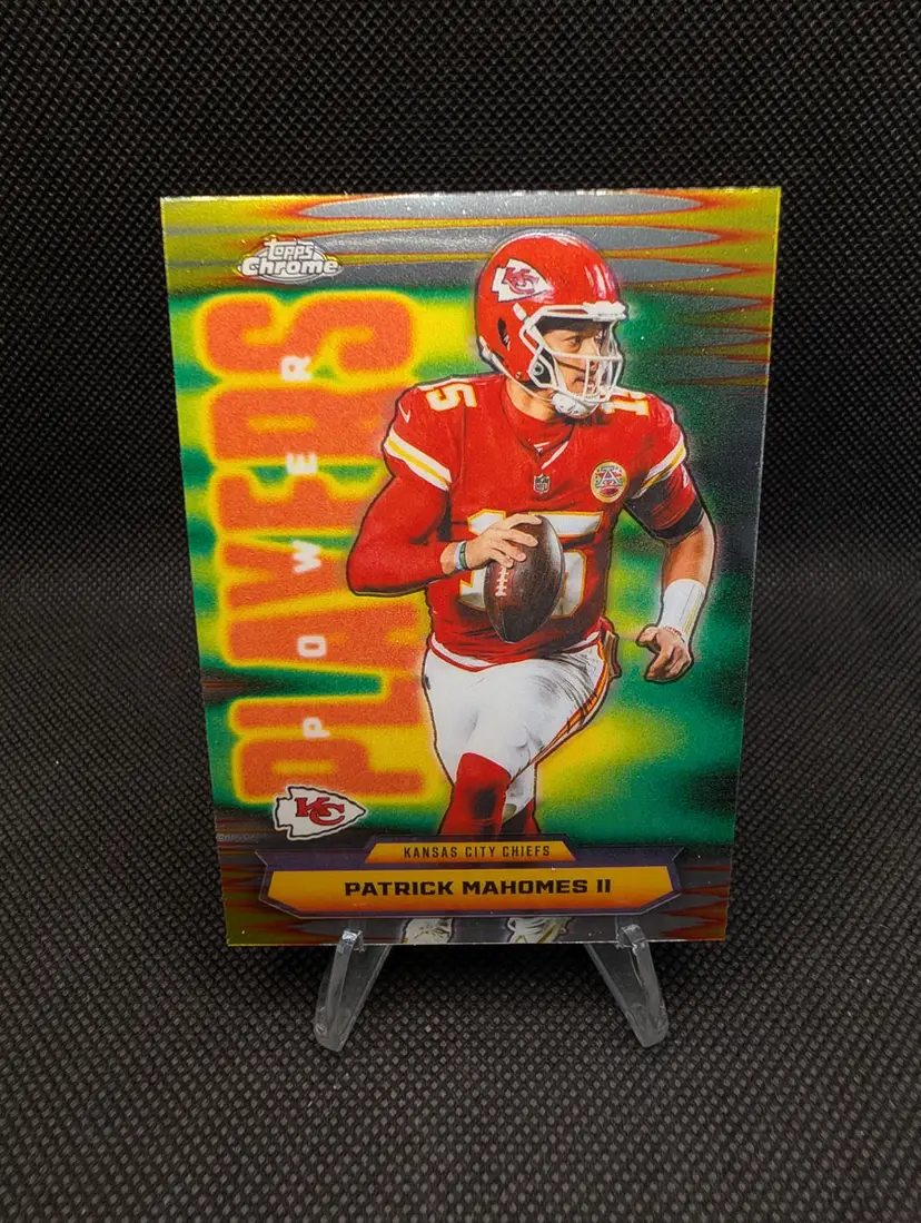 Patrick Mahomes 2025 Topps Chrome Power Players #PP-6 - Kansas City Chiefs