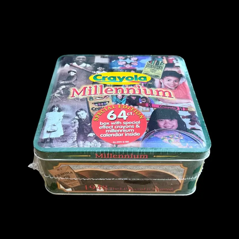 1999 SEALED Binney & Smith CRAYOLA Millenium Special Ed. 64 CT W/ SPFX Crayon