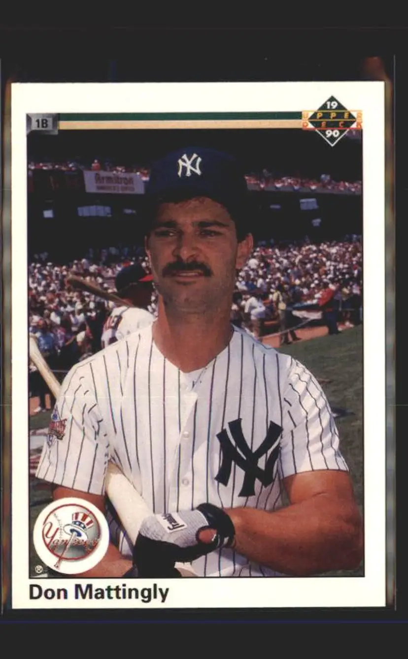 1990 Upper Deck #191b Don Mattingly - (137) - New York Yankees
