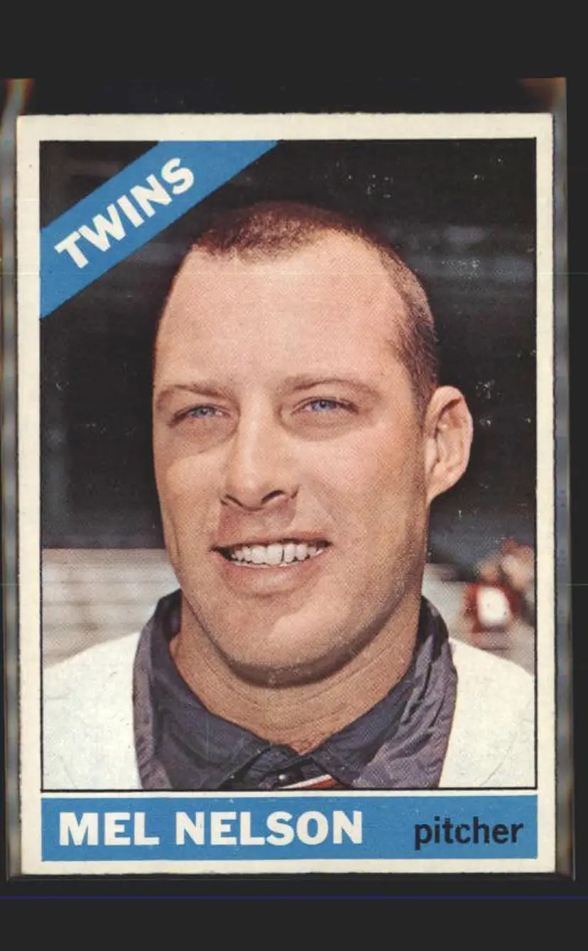 1966 Topps #367 Mel Nelson - (137) - Minnesota Twins