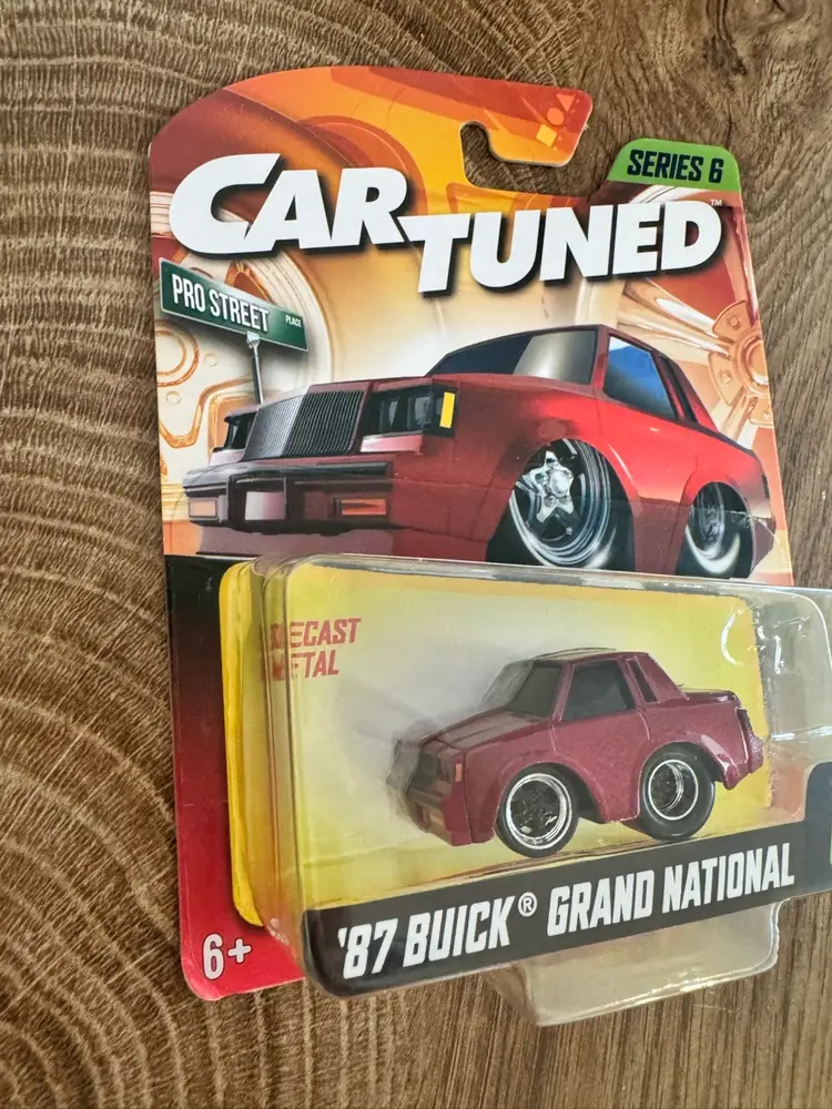NEW 2025 CAR TUNED SERIES 6 Maroon 1987 Buick Grand National