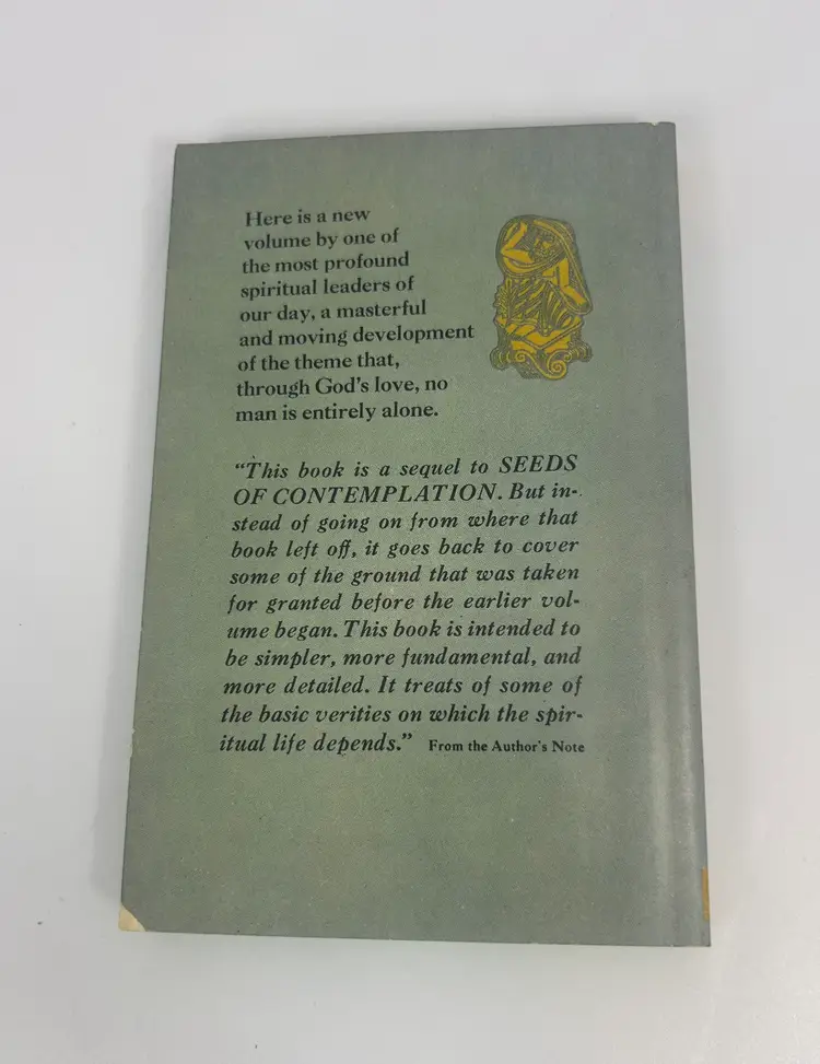 Vintage 'No Man is an Island' Thomas Merton Paperback Book 1962 Dell 1964
