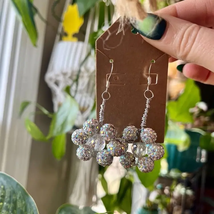 Mirrorball Earrings Taylor Swift Inspired Folklore Era Jewelry 