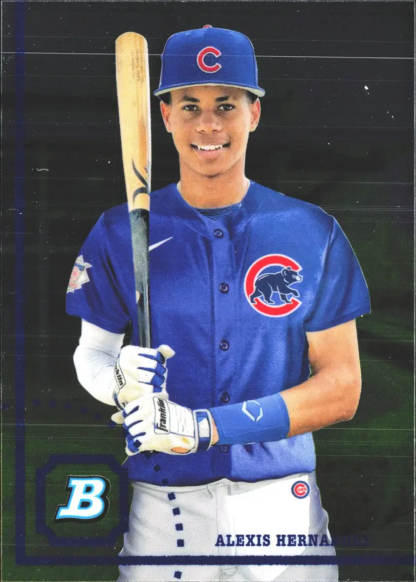 Alexis Hernandez - 2022 Bowman Heritage Chrome Prospects #BHPC-82