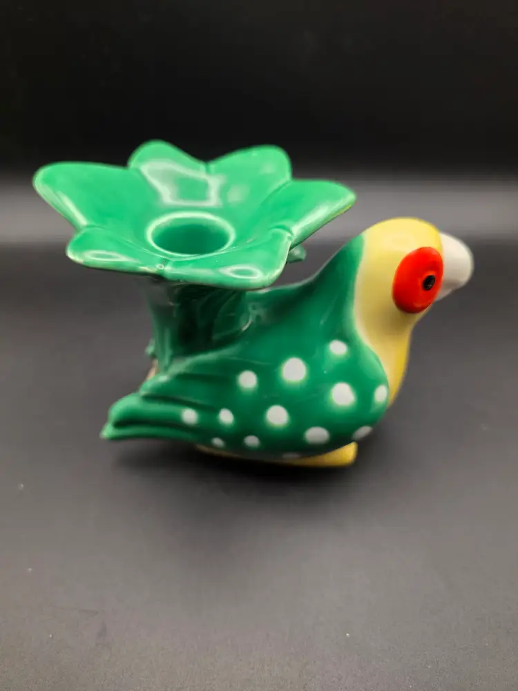 Fitz and Floyd Bird Candle Holder