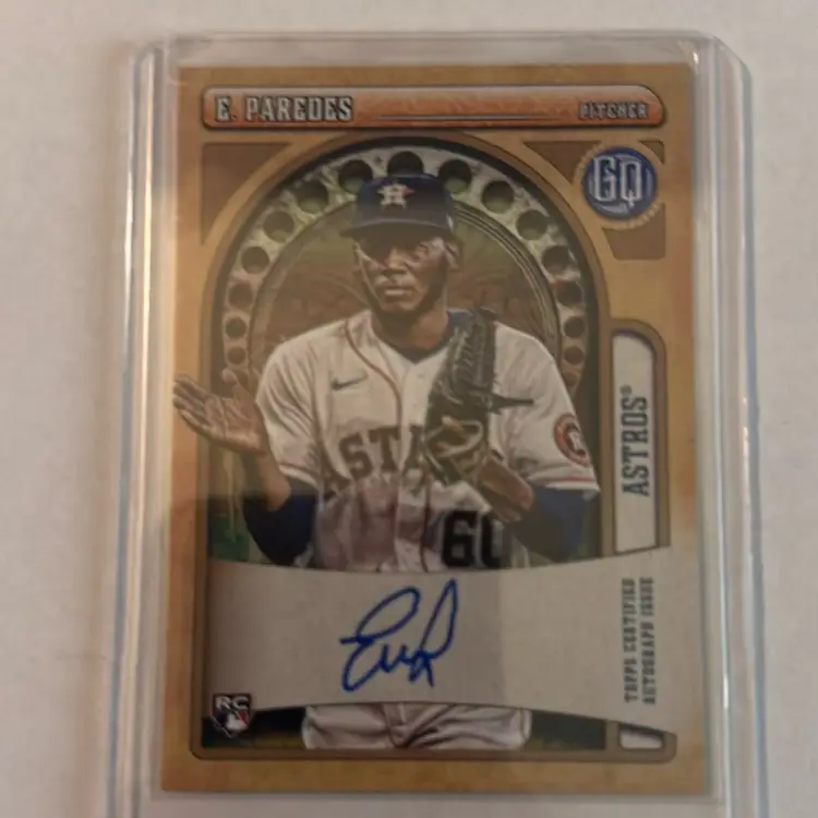 2021 Topps Gypsy Queen Gypsy Queen Auto Enoli Paredes Rookie Auto - Houston Astros