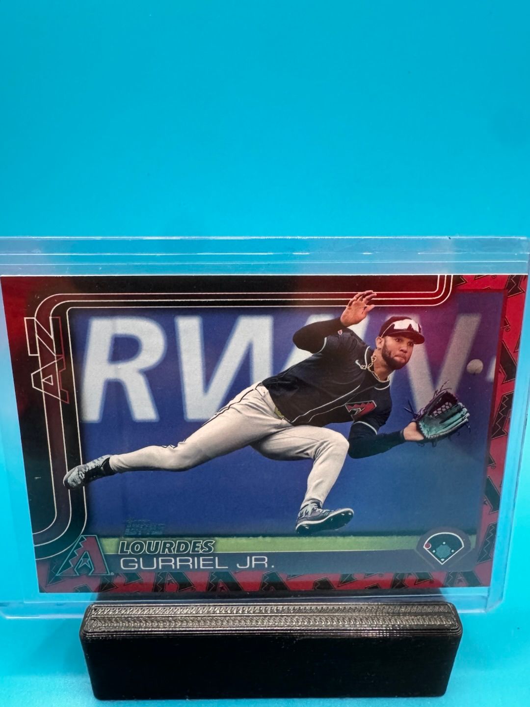 CHASING CARDBOARD · Lourdes Gurriel Jr. Topps Team Color Border