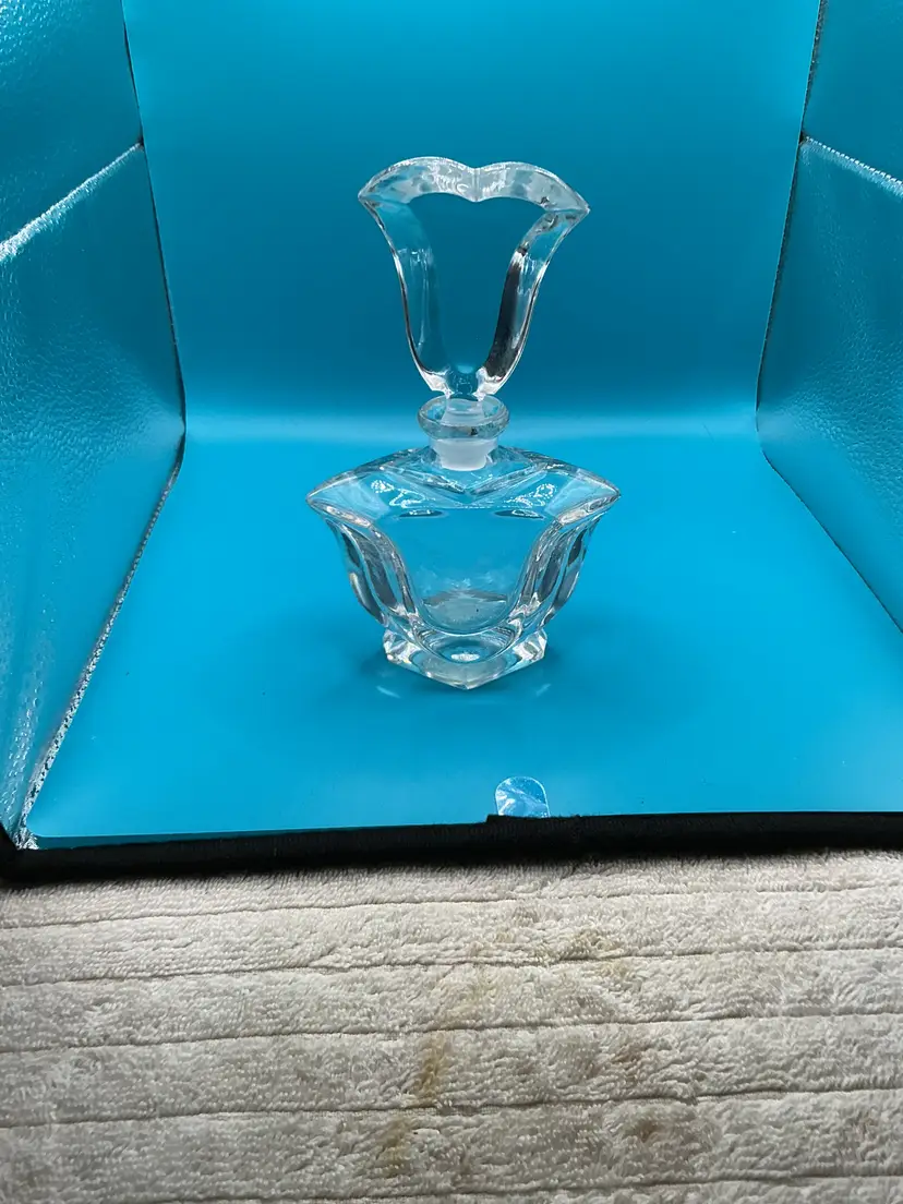 Vintage Crystal Perfume Bottle
