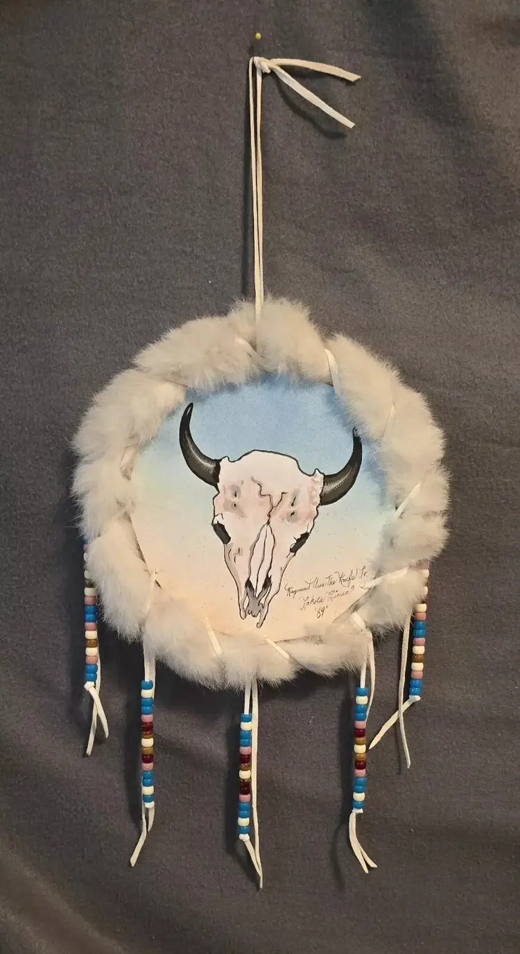 Vintage Native American Mandella-Signed