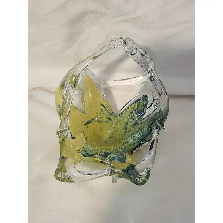 Vintage Murano Style Art Glass Centerpiece