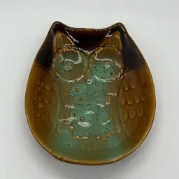 Owl Trinket Serving Ceramic Dish | 5.5”