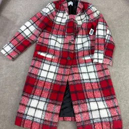 GAP Plaid Winter Coat Size S