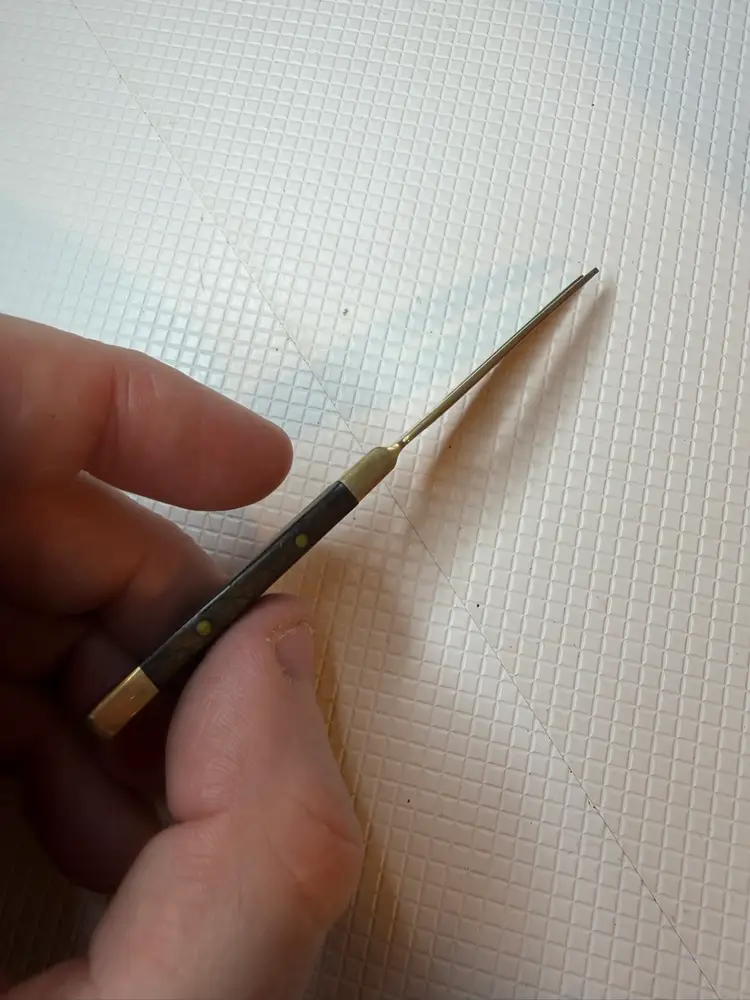 Vintage Brass Mini Fork MCM Appetizer