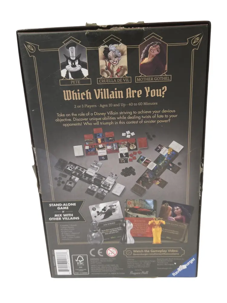 Disney Villainous Perfectly Wretched Ravensburger Board Game