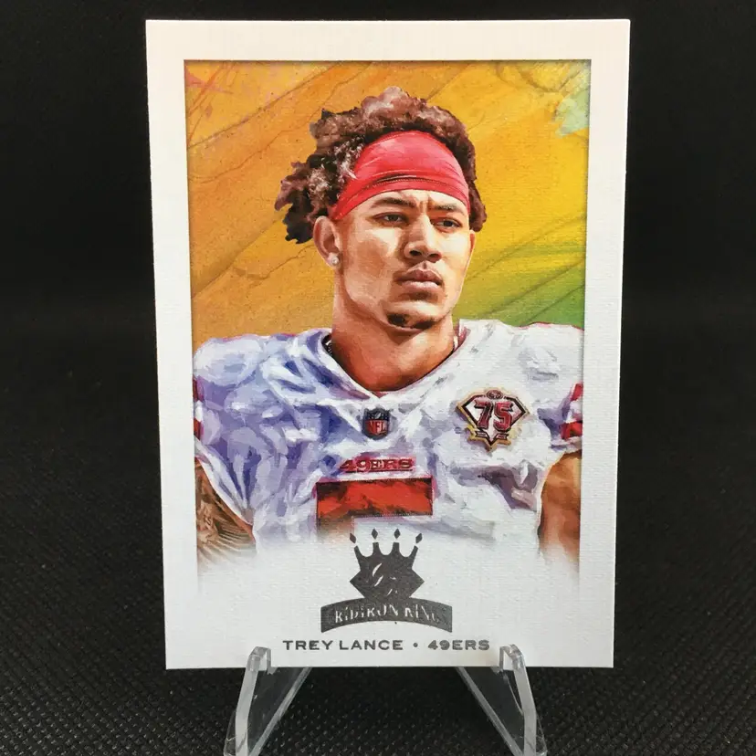 Trey Lance 2021 Chronicles Gridiron Kings Rookie (RC) #GK-3 - San Francisco 49ers