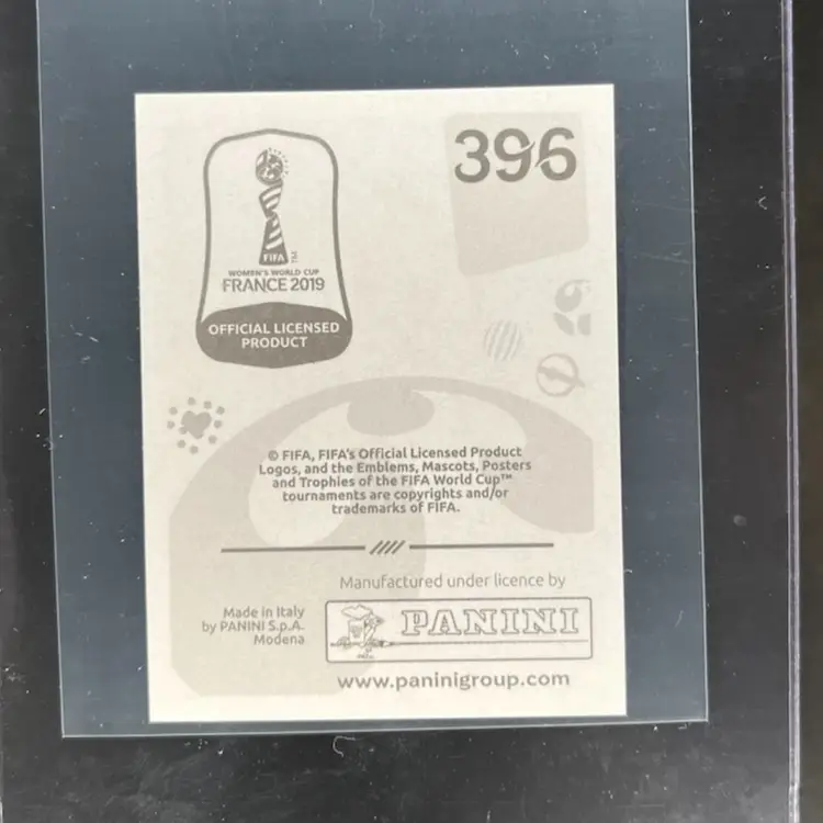 Danielle Van De Donk 2019 Panini Women’s World Cup Sticker Netherlands Soccer Card