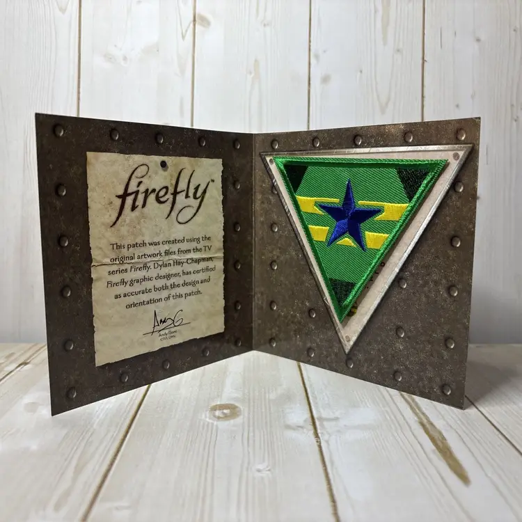 Firefly Independents Patch Loot Crate Exclusive Limited Release Collectible Display