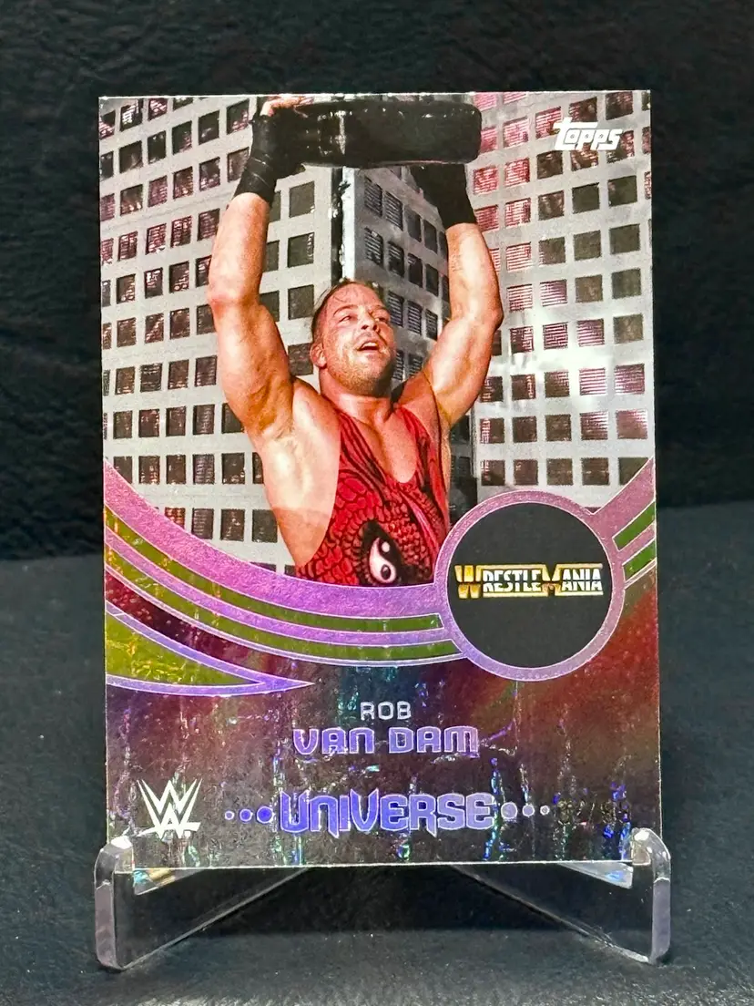 Rob Van Dam 2025 Topps Universe WWE #257 Wrestlemania Event Variation