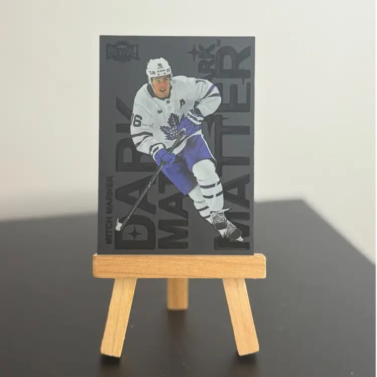 2024-25 Skybox Metal #DM-25 Mitch Marner Dark Matter Toronto Maple Leafs