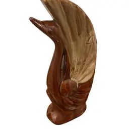 Vintage MCM Glazed Swan Figurine