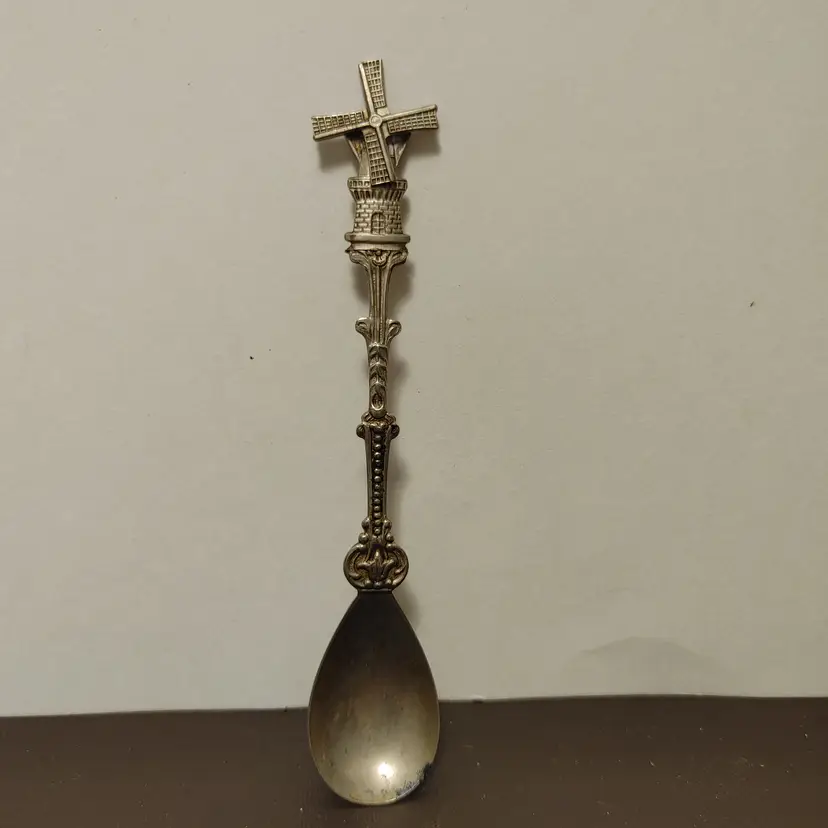 Windmill spoon. Made in Holland by Bemer.
