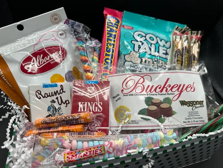 CANDY!! “Believe” Holiday Tin Filled With Holiday Treats! 12”L4”T 6”W